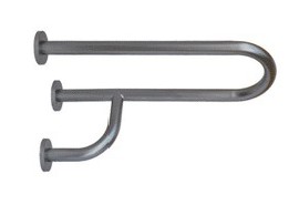 Poręcz kątowa RN18 prawa 60 cm ERGOPLUS inox RN18P