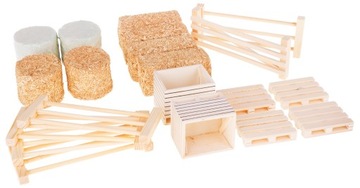 AKCESORIA DO STAJNI OBORY 19EL PALETY SIANO 1:32