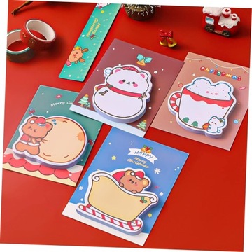 36 Szt świąteczne karteczki samoprzylepne naklejki na notatki na Boże Narod