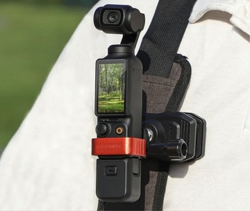 Держатель адаптера, алюминиевый кронштейн для камеры DJI Osmo Pocket 3 — резьба 1/4 дюйма