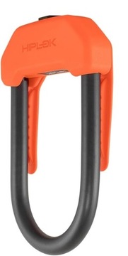 Hiplok DX U-lock Unisex zapięcie rowerowe: 15 cm × 8,5 cm pomarańczowe OPIS