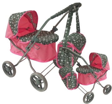 КОЛЯСКА GONDOL DEEP DOLL + H СУМКА