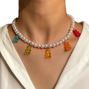 РАЗНОЦВЕТНЫЕ МИШКИ, ЖЕЛЕЕВЫЕ МИШКИ, ЖЕМЧУЖНОЕ ОЖЕРЕЛЬЕ