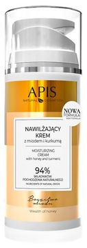 Krem nawilżający miód kurkuma 100ml Apis