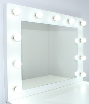 СВЕТОДИОДНОЕ ЗЕРКАЛО ДЛЯ ДЕРЕВЯННОЙ С ГОЛЛИВУДСКИМИ ЛАМПОЧКАМИ