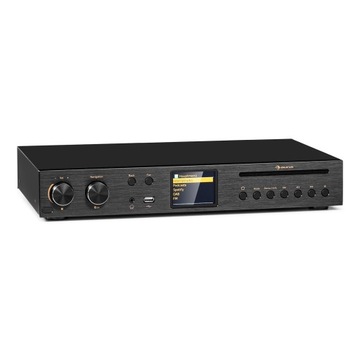 Wzmacniacz Black Star, internet/DAB+/FM, CD, Wi-Fi