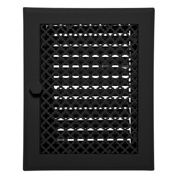 Kratka kominkowa 15x20 czarna regulowana