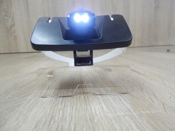 Увеличительные линзы Лупа Очки Светодиодный козырек