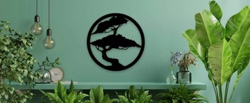 Картина ДЕРЕВО ЖИЗНИ БОНСАЙ, подставка ХРОБОТЕК, 40 см