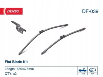 DENSO DF-039 НАБОР ПЛОСКИХ ЩЕТКОВ СТЕКЛООЧИСТИТЕЛЕЙ PIORO.
