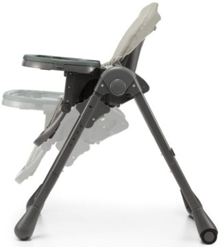 Kinderkraft Tummie – стульчик для кормления 2 в 1 с шезлонгом.