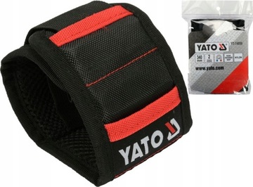 YATO OPASKA NYLONOWA MAGNETYCZNA RĘKĘ NADGARSTEK MAGNES 2x KIESZEŃ YT-74050