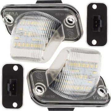 LAMPY TABULKY LED DO VW T4 TRANSPORTER 1990-2003 PODSVÍCENÍ SPZ