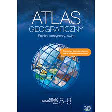 Atlas geograficzny SP Polska, kontynenty... w.2023r