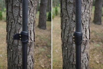 Весло для пакрафта складное, четырехсекционное из карбона, регулируемое, 215-230 пакрафтов