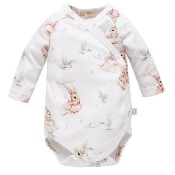 YOSOY Body niemowlęce organic cotton Tutu Rabbits 68