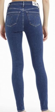 Calvin Klein Jeans spodnie J20J219516 1BJ granat 2