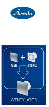 Вентилятор для ванной комнаты Fi100, тихий, цвета, узоры