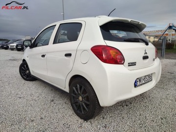 Mitsubishi Space Star Hatchback 5d 1.0 71KM 2014 Mitsubishi Space Star GWARANCJA Oryg. przebieg. Zarejestrowany w PL Mozliw, zdjęcie 3