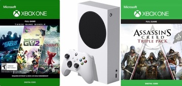 MICROSOFT XBOX Series S 512GB SSD +PAD +6x GRA | 12M | możliwe 879zł!