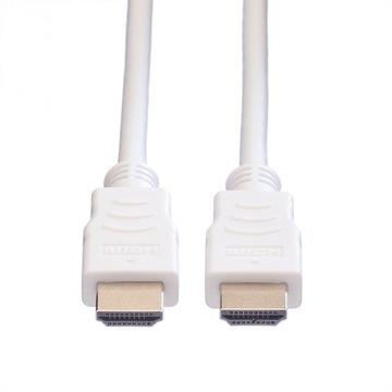 Кабель HDMI HighSpeed ​​+ Ethernet M/M, белый, 7,5 м
