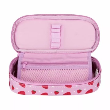 Карандаш корпус Sachet закреплен с молнией для девушки -клубники