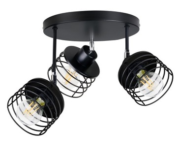 LAMPA sufit PLAFON ŻYRANDOL regulo WYSOKI SPRĘŻYNA