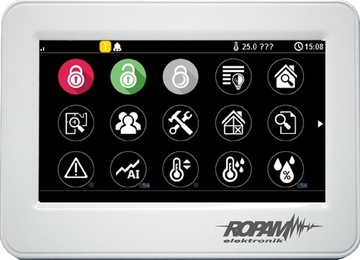 СИСТЕМА СИГНАЛИЗАЦИИ ДОМАШНЯЯ СИГНАЛИЗАЦИЯ ROPAM WI-FI SMS ПРИЛОЖЕНИЕ ПРИЛОЖЕНИЕ POLISH TOUCH