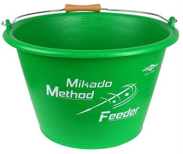 MIKADO WIADRO 17L ZIELONE