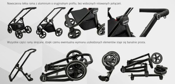 Wózek ADBOR LORETTO STARS 3w1 CAPRI + !GRATISY! 22