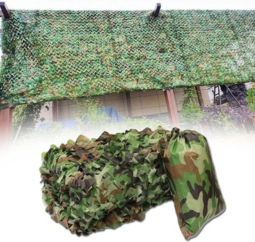 ВОЕННАЯ САДОВАЯ КАМУФЛЯЖНАЯ МАСКИРУЮЩАЯ СЕТЬ 2 Х 4М