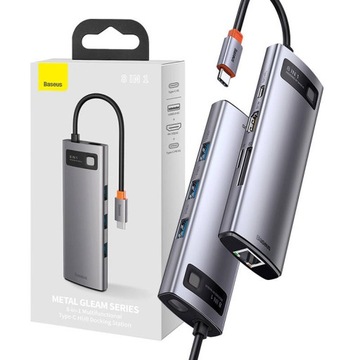 Разветвитель портов BASEUS 3.0 USB HUB 3x USB Slim