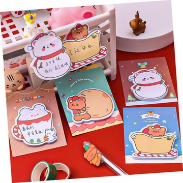 36 рождественских стикеров с супер липкими страницами с наклейками