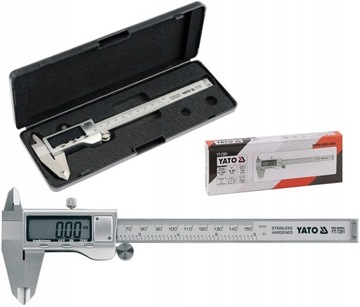 YATO STALOWA SUWMIARKA ELEKTRONICZNA 150mm 0,03mm YT-7201+ ETUI