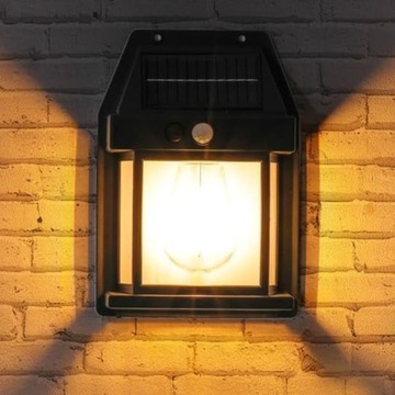 СОЛНЕЧНАЯ ЛАМПА НАСТЕННЫЙ ФОНАРЬ СВЕТОДИОДНАЯ ФАСАДНАЯ ЛАМПА ДЛЯ ОТКРЫТОГО САДА