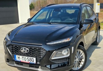 Hyundai Kona I Crossover 1.6 T-GDI 177KM 2018 Hyundai Kona 4x4, 1.6 Benzyna 177 KM, Niski przebieg 51 tys, AUTOMAT 1.6