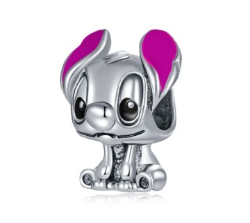 SREBRNY CHARMS ZAWIESZKA STICH DO BRANSOLETEK KORALIK BEADS