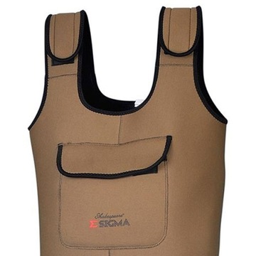 Неопреновые сапоги «Шекспир», 4 мм, размер 44