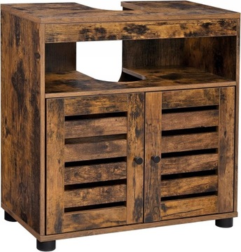 Szafka pod umywalkę łazienkowa rustykalna LOFT