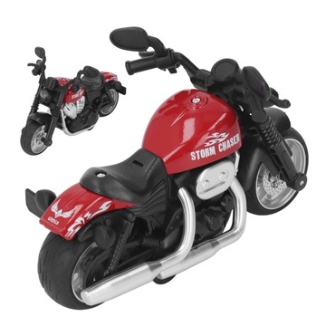 Игрушечный мотоцикл Stop в масштабе 1:16 со звуковым светом