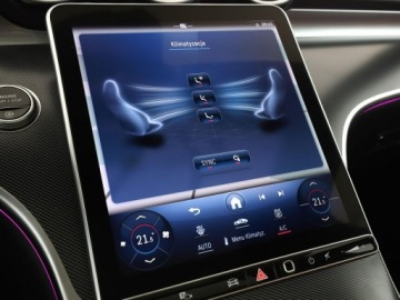 Mercedes Klasa C W206 2022 Mercedes C 220 mHEV 4x4 automat skóra panorama, zdjęcie 28