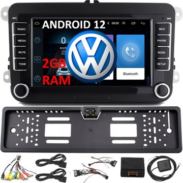 NAWIGACJA 2DIN RADIO 7 VW SEAT SKODA PASSAT GOLF LEON OCTAVIA LEON ANDROID