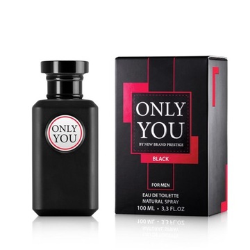 Perfumy Only You Black Men 100ml. New Brand EDP