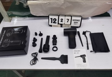 БЕСПРОВОДНОЙ ПОРТАТИВНЫЙ АВТОМОБИЛЬНЫЙ ПЫЛЕСОС С USB-ПЫЛЕСОСОМ И ВОЗДУХОДУВКОЙ 6000 МАЧ