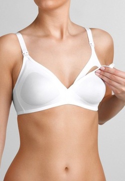 Triumph biustonosz miękki biały MAMABEL COMFORT N r. 90B T288