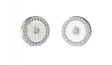 Kolczyki GUESS, JUBE04081JWRHT/U, LOVE GUESS