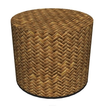 Pufa do przedpokoju - Rattan
