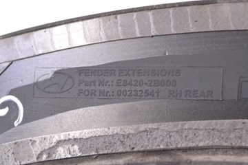 HYUNDAI SANTA FE CM 2.2 CRDI 2008 RHD ZADNÍ PRAVÁ LIŠTA PODBĚHU