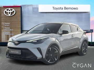 Toyota C-HR I Crossover Facelifting 1.8 Hybrid 122KM 2021 Toyota C-HR Toyota C-HR 1.8 Hybrid GR Sport FV23 Gwarancja Salon Polska