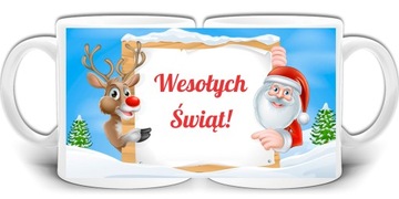 BOŻE NARODZENIE WESOŁYCH ŚWIĄT KUBEK +PUDEŁK GW598